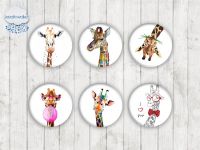 Motiv-Cabochons 1629 25mm (6 Stk)